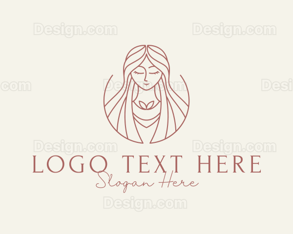 Feminine Woman Maiden Logo