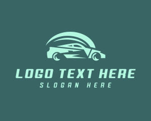 Modern Car Transportation logo design