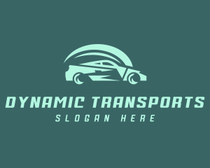 Modern Car Transportation logo design