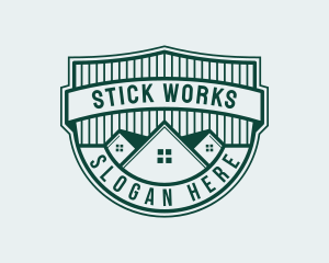 House Roof Repair logo design