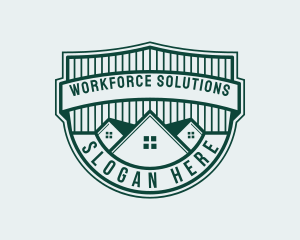 House Roof Repair logo design