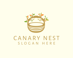 Eco Nest Basket logo design