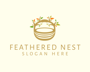 Eco Nest Basket logo design