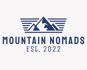 Mountain Outdoor Camp  logo design