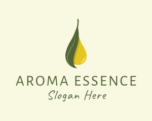 Leaf Oil Extract logo design