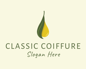 Leaf Oil Extract logo design