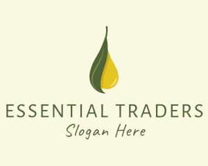 Leaf Oil Extract logo design