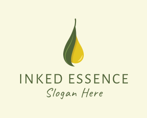 Leaf Oil Extract logo design