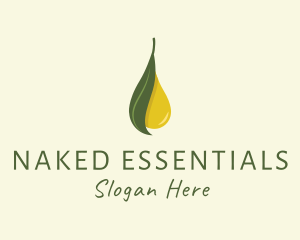 Leaf Oil Extract logo design