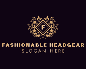 Floral Wedding Styling logo design