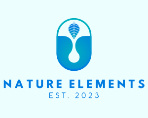 Nature Drinking Water  logo design