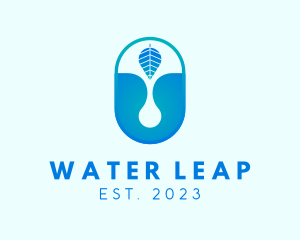 Nature Drinking Water  logo design