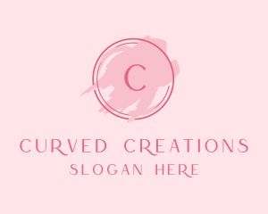 Feminine Paint Brush logo design