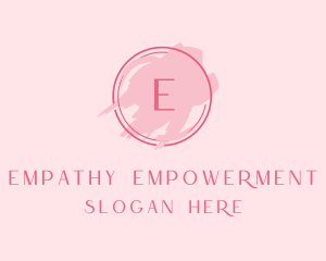 Feminine Paint Brush logo design