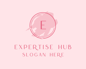 Feminine Paint Brush logo design