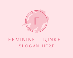 Feminine Paint Brush logo design