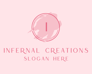 Feminine Paint Brush logo design