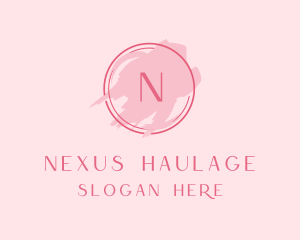 Feminine Paint Brush logo design