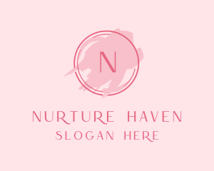 Feminine Paint Brush logo design