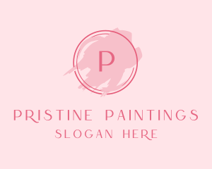 Feminine Paint Brush logo design