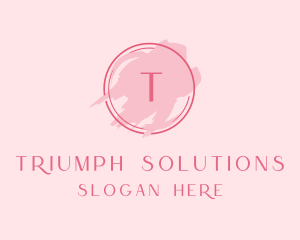 Feminine Paint Brush logo design