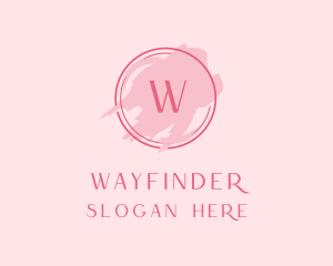 Feminine Paint Brush logo design