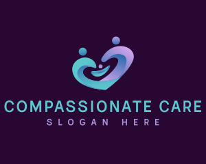 Family Care Heart logo design