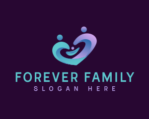Family Care Heart logo design