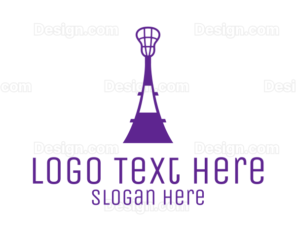 Lacrosse Eiffel Tower Logo