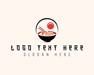 Asian Seafood Shrimp logo