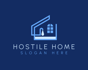 Home Faucet Drainage logo design