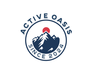 Summit Mountain Hiking logo design