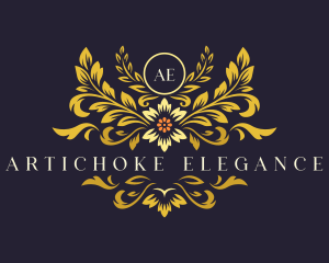 Elegant Floral Bloom logo design