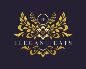 Elegant Floral Bloom logo design