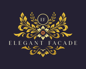 Elegant Floral Bloom logo design