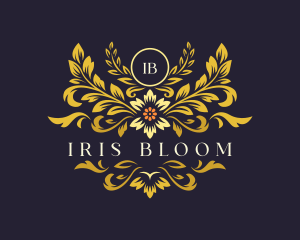 Elegant Floral Bloom logo design