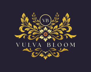 Elegant Floral Bloom logo design