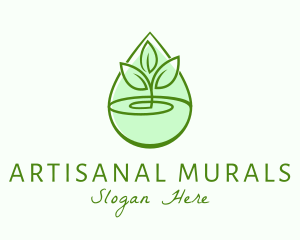 Natural Seedling Extract logo design