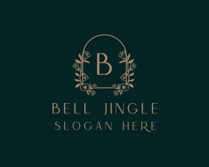 Bell Flower Arch logo design