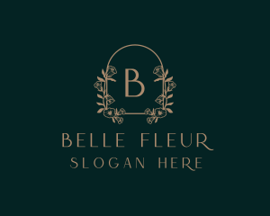 Bell Flower Arch logo design