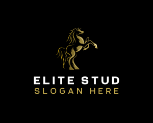 Racing Horse Polo logo design