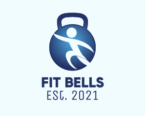 Kettlebell Weights Body logo design