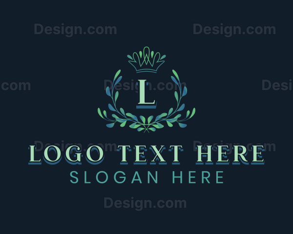 Elegant Ornamental Crest Logo