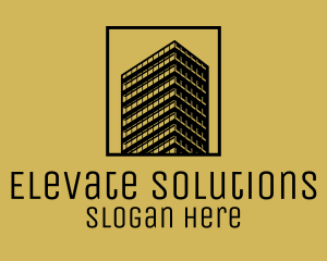 Luxury High Rise Building  logo design