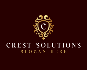 Premium Royal Crest logo design