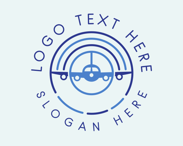 Jet Plane logo example 3