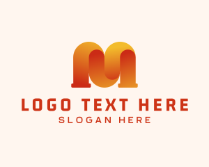3D Generic Letter M  Logo