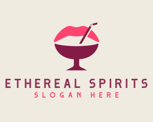 Lip Cocktail Straw logo