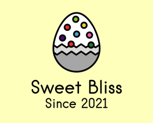 Multicolor Candy Egg logo design