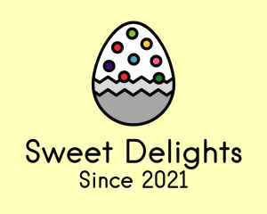 Multicolor Candy Egg logo